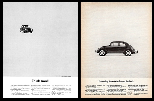 Volkswagen: Think Small (Думай трохи)