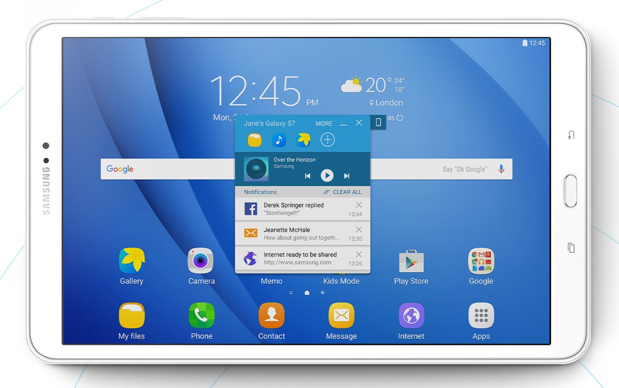 Samsung Galaxy Tab A SM-T585 10