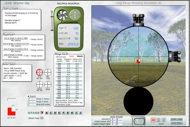 Програма симуляції точної стрільби Shooter Ready дозволить виробити багато навичок, розуміння роботи з перехрестям і іншими даними, без витрат на патрони