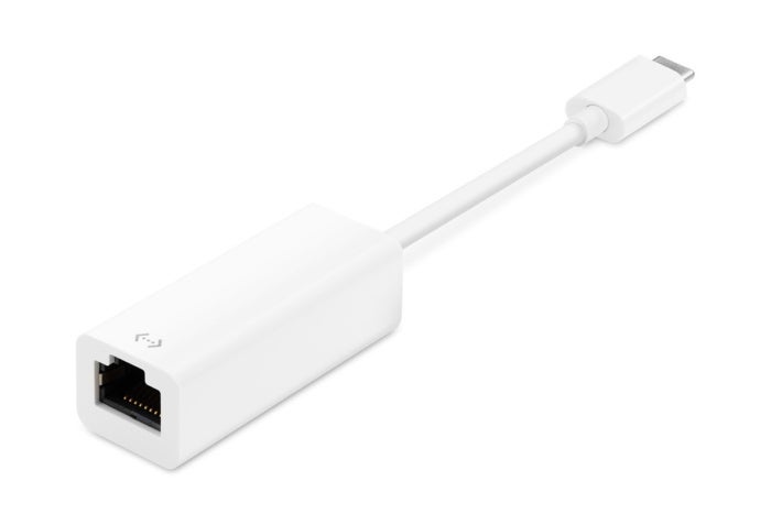Чтобы подключиться к сети Ethernet, вам понадобится адаптер типа Ethernet-адаптера Belkin USB-C - Gigabit, который доступен на Amazon за 26 долларов