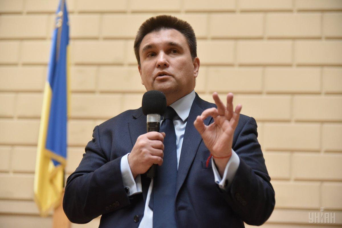 Клімкін наголосив, що в чинному українському законодавстві немає покарання за подвійне громадянство