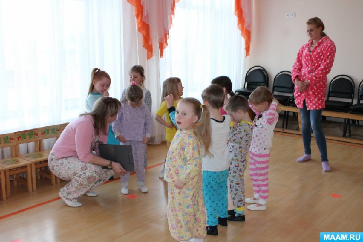 Катерина Артамонова   «Піжамна вечірка» з дітьми середньої групи   Піжамна вечірка - оригінальна і весела ідея проведення веселого дитячого свята