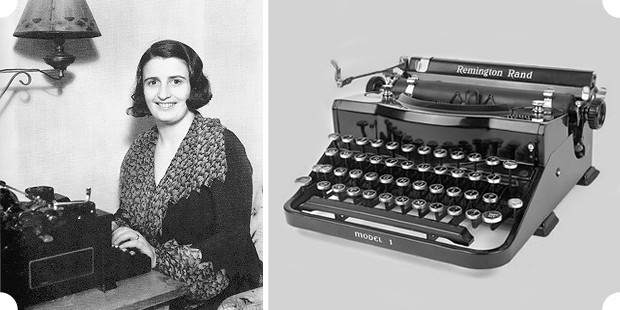Що з'явилося раніше - друкарська машинка «Remington Rand» або псевдонім Айн Ренд довгий час було предметом суперечок